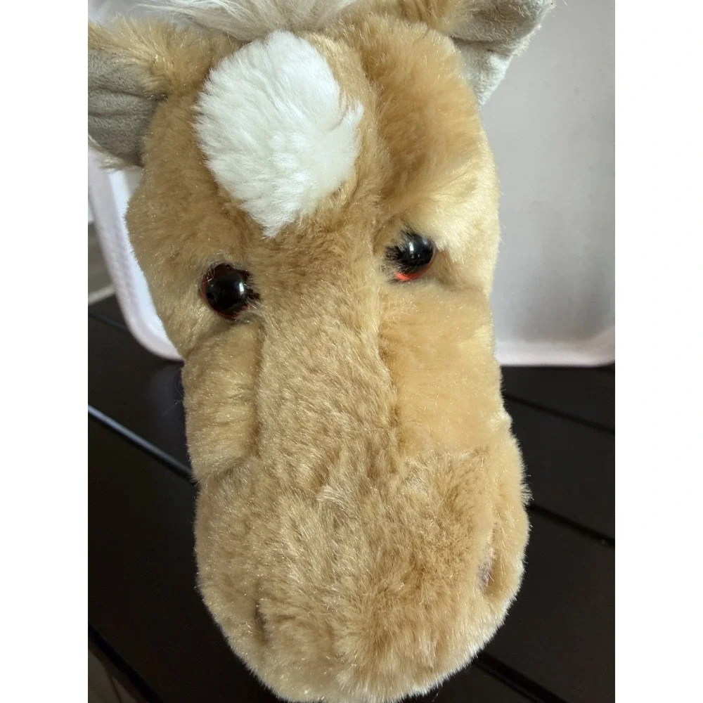 Gund | Toys | Gund Horse Plush 468 Tan White Mane Stuffed Animal Toy 12 ...